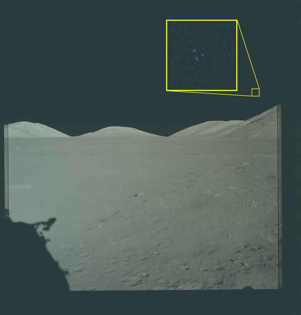 NASA Apollo 17 image record NASA-UAP-VM006 from the 2026 UFO files.